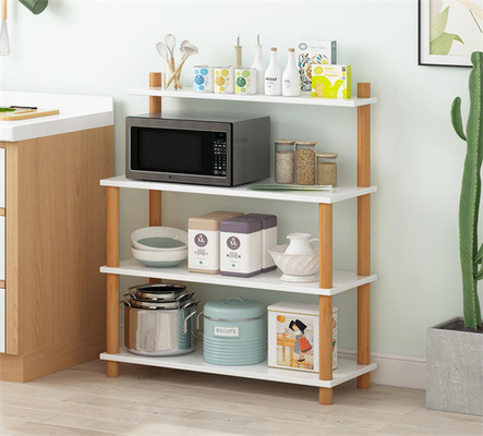 Scaffale su ordinazione dello scaffale di a microonde della cucina per stoccaggio degli utensili della cucina