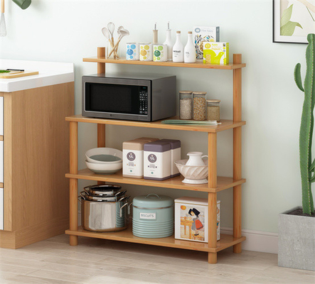 Scaffale su ordinazione dello scaffale di a microonde della cucina per stoccaggio degli utensili della cucina