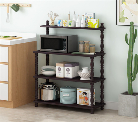 Scaffale su ordinazione dello scaffale di a microonde della cucina per stoccaggio degli utensili della cucina