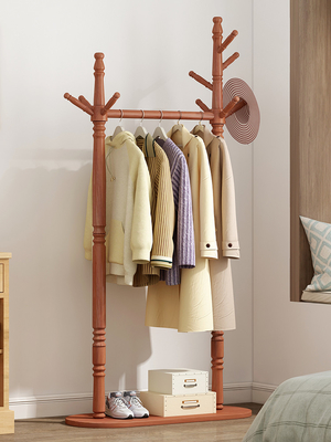 supporto di legno solido del gancio dello scaffale del cappotto di isolato di 78cm bipolare