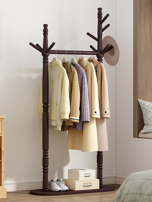 supporto di legno solido del gancio dello scaffale del cappotto di isolato di 78cm bipolare