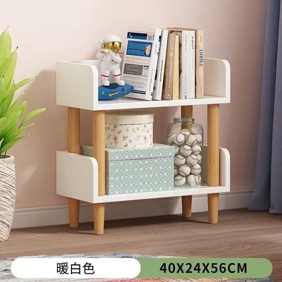 Scaffale di legno dell'OEM del pannello truciolare dello scaffale indipendente dello scaffale per libri 2 per la camera da letto multicolore
