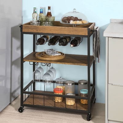 Carretto moderno della cucina del caffè del Odm per stoccaggio dell'ortaggio da frutto