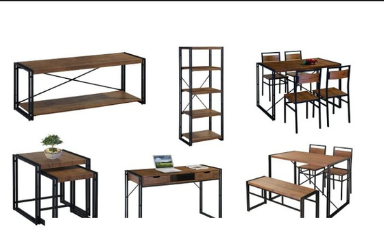 Console di legno moderna del Governo di media del metallo per il salone a 75 pollici della TV