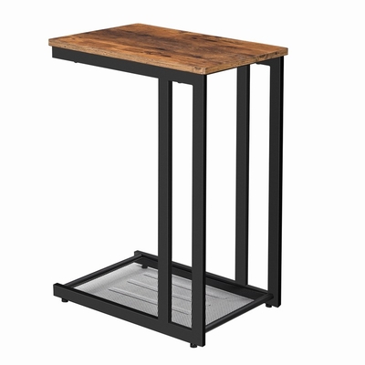 La C trasforma il tavolino da salotto Sofa Nesting End Tables del metallo e di legno