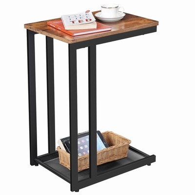 La C trasforma il tavolino da salotto Sofa Nesting End Tables del metallo e di legno