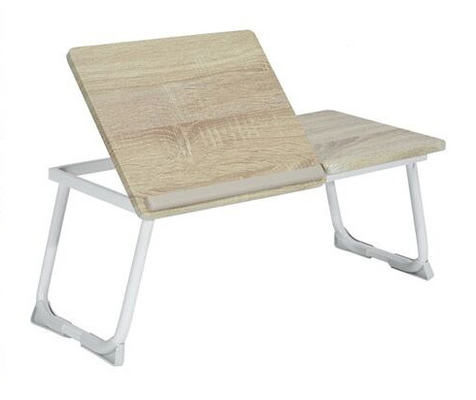 Letto di legno portatile Tray Desk Adjustable Laptop Table del computer portatile per il letto