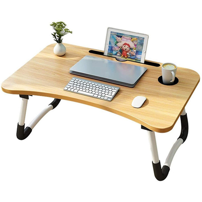 Tabella pieghevole di legno multifunzionale di studio del MDF per il letto Tray Home
