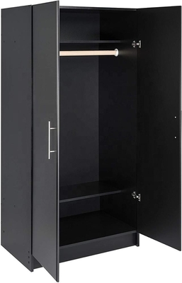 Armadietto di legno del gabinetto portatile del pannello truciolare della camera da letto dell'OEM per i vestiti