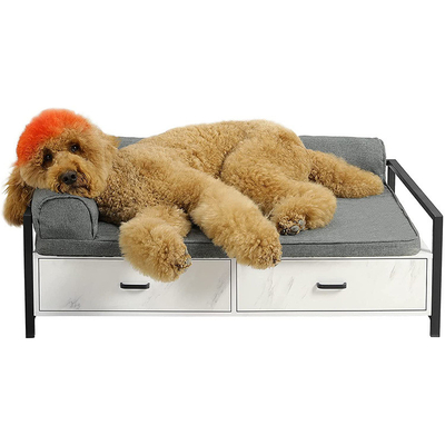 Sonno di legno amichevole di Sofa Raised Dog Bed Wood del cane di Eco