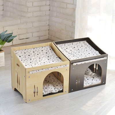 Camera di legno su misura di Cat Shelter Room Timber Dog
